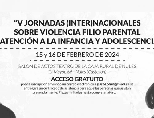 V JORNADAS (INTER)NACIONALES SOBRE VIOLENCIA FILIO-PARENTAL Y ATENCIÓN A LA INFANCIA Y ADOLESCENCIA